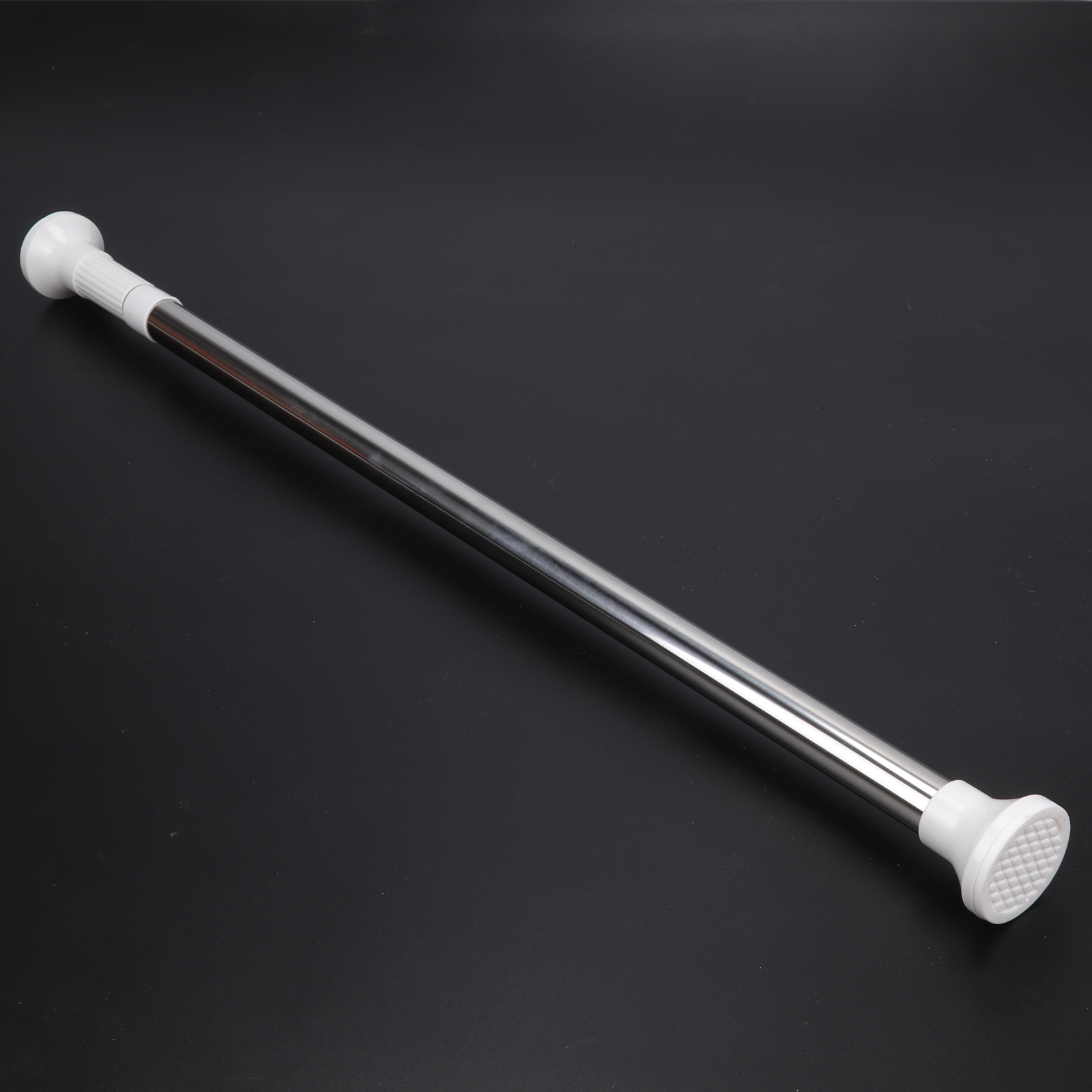 Extendable Telescopic Shower Curtain Rail Pole Bathroom Door Window